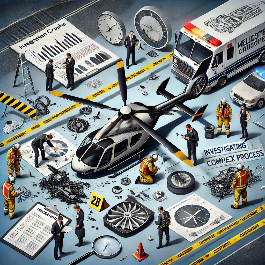 Investigating Helicopter Crashes: A Complex Process