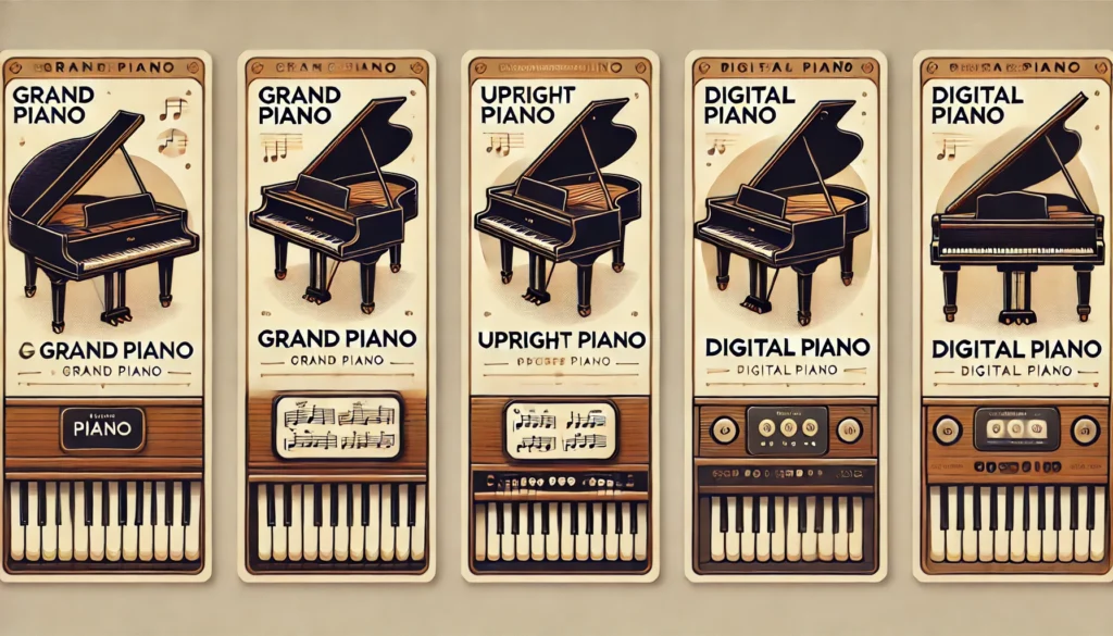  Types of Pianos