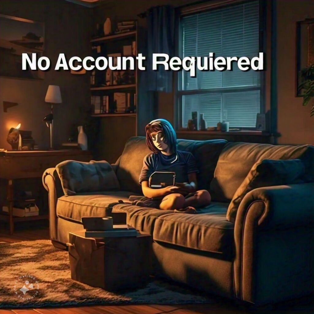 No Account Required